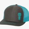 Pineapple Embroidered Mesh Back Trucker Hat Baseball Cap